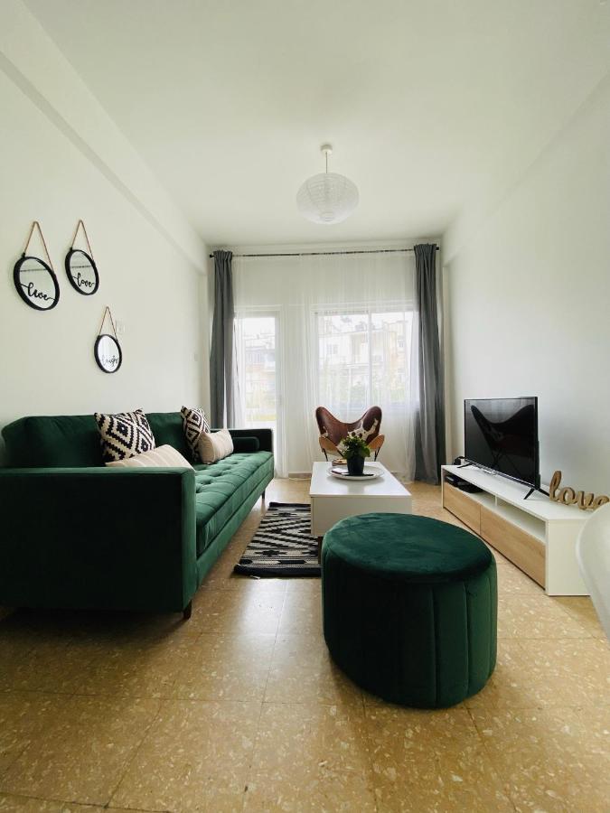 Boho-Chic One Bedroom Flat In Engomi 外观 照片